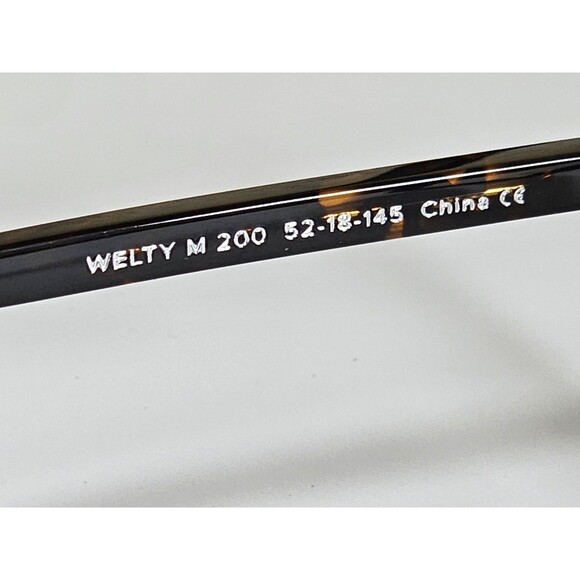 WARBY PARKER UNISEX WELTY M 200 BROWN TORTOISE 52-18 145 FRAMES ONLY - Picture 11 of 16